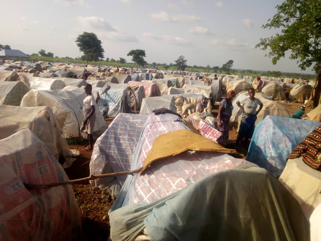 Relief Distribution at: Otesi IDP Camp, Benue State - Monday 4th October 2021