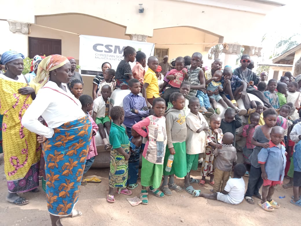 Report of Relief Distribution in Southern Kaduna , Mercy IDP Camp, Zonkwa | 31st Mar 2022